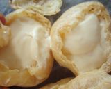 サラダ油で♪米粉のさくさくシュークリーム作り方10写真