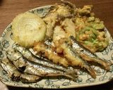 雑な男料理：めざしのオリーブオイル炒め！作り方4写真