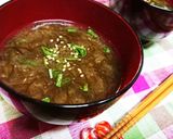 ヘルシーで美味【もずくの味噌汁】作り方4写真