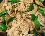 簡単❤豚肉と茄子とピーマンの味噌炒め作り方4写真