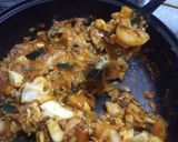 もんじゃ焼き作り方9写真
