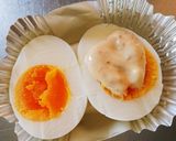 柚子味噌マヨ卵作り方2写真
