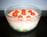 パーティ用ポテサラ～イチゴのタルト仕立て作り方3写真