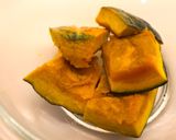 スピードメニュー！かぼちゃの胡麻和え作り方1写真