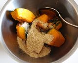 スピードメニュー！かぼちゃの胡麻和え作り方2写真