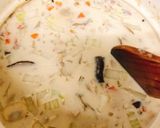 牡蠣ときのこの具だくさんチャウダー作り方11写真