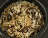 食物繊維たっぷり！3種のきのこご飯作り方4写真