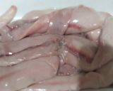 鮭白子のマヨネーズでサクサク天ぷら作り方1写真