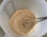 オートミールのパンケーキ作り方2写真