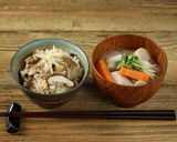 食物繊維たっぷり！3種のきのこご飯作り方6写真