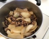 野菜の水分だけde肉じゃが＊作り方4写真