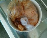 簡単☆揉み焼き☆鶏オイスターステーキ作り方1写真