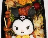 『クロミちゃん♡』おにぎり弁当♡キャラ弁作り方25写真