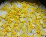さつまいもとトウモロコシのご飯作り方4写真