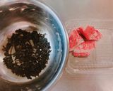 超簡単!乾燥ワカメとカニカマの酢の物作り方1写真