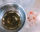 超簡単!乾燥ワカメとカニカマの酢の物作り方2写真