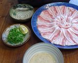 美味しいごまだれで豚しゃぶを食べよう！作り方2写真