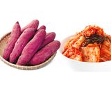 甘辛いがうまい♪さつまいもキムチチヂミ作り方1写真