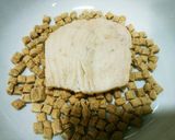 犬ご飯　白身魚のあんかけ作り方3写真