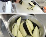 サーモンと秋ナスの簡単あんかけ作り方1写真