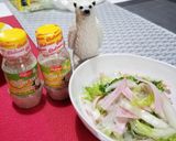 白菜とハムの春雨サラダ作り方2写真