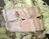 鮭の味噌ーグルトちゃんちゃん焼き。作り方4写真