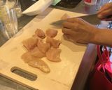 味付け簡単☆鶏むね肉の塩麹焼き作り方1写真