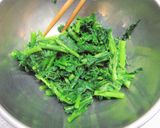 春菊のマヨネーズ醤油☆作り方7写真