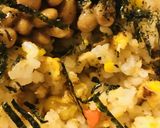 ミックス野菜&納豆のチャーハン作り方4写真