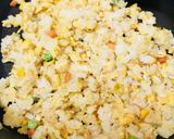 シンプル★野菜ミックスのチャーハン作り方3写真