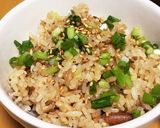 柿の種ご飯 悪魔のおにぎり風作り方4写真