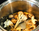 きのこと豚肉の土手鍋風煮込み作り方5写真