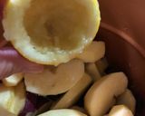 さつま芋とリンゴのデザート煮作り方5写真
