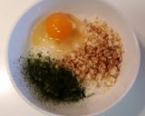 悪魔のおにぎり風☆TKGY☆作り方1写真