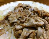 豚肉ニンニク焼き。作り方4写真