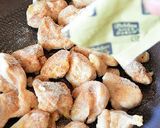 シーズニングで簡単！スモーク風チキン♪作り方3写真