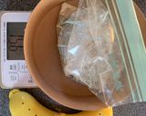 キャンプダッチでバナナケーキ作り方1写真