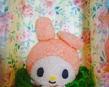 簡単♪『マイメロちゃん♡』おにぎり♪弁当作り方15写真