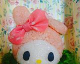 簡単♪『マイメロちゃん♡』おにぎり♪弁当作り方16写真