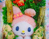 簡単♪『マイメロちゃん♡』おにぎり♪弁当作り方18写真
