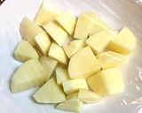シーチキンコンビーフ(困惑)でポテサラ作り方1写真
