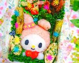 簡単♪『マイメロちゃん♡』おにぎり♪弁当作り方20写真