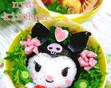 簡単♪『マイメロちゃん♡』おにぎり♪弁当作り方22写真