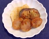 茄子ソーセージ煎り酒マスタード蜂蜜味噌作り方4写真