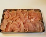 鶏むねのほうれんトマトオーブン焼き作り方1写真