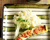 サラミとトマトのズッキーニボート作り方6写真