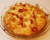 鶏むねのほうれんトマトオーブン焼き作り方6写真