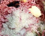 麻婆煮込みポークハンバーグ豆腐作り方1写真