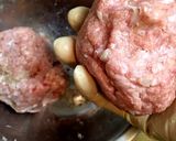 麻婆煮込みポークハンバーグ豆腐作り方2写真