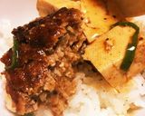 麻婆煮込みポークハンバーグ豆腐作り方10写真